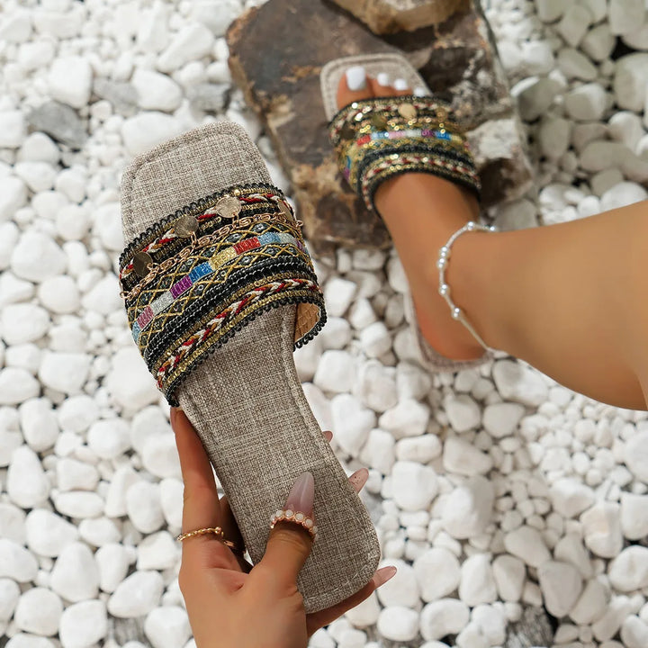 Indigo™ | Boho Vibes slippers