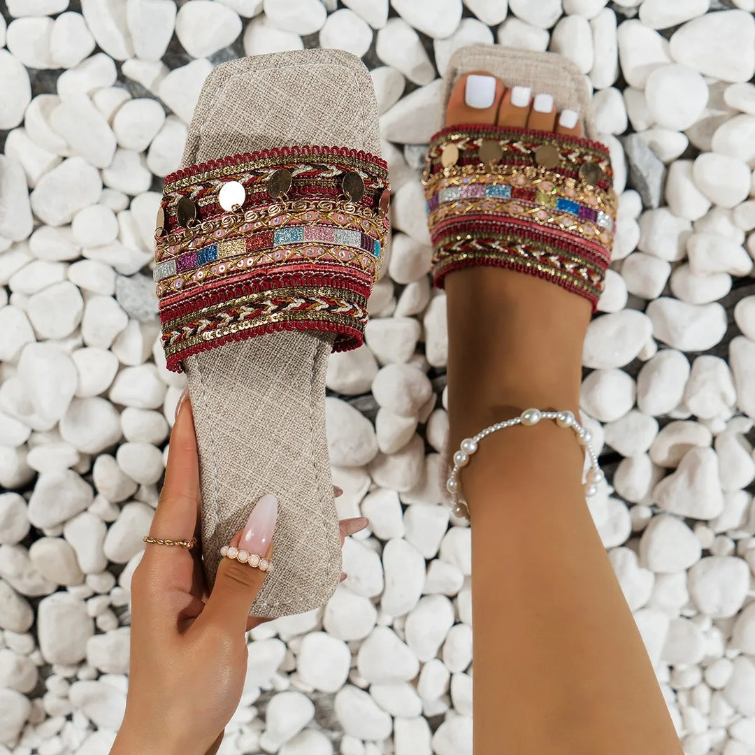 Indigo™ | Boho Vibes slippers