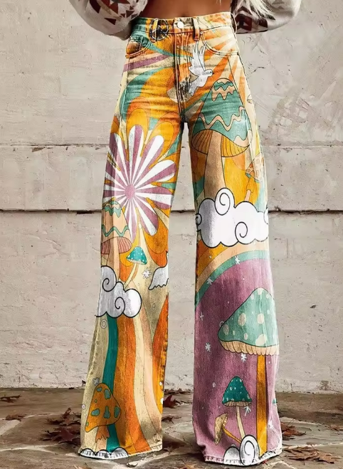 Daniela™ | Boho Vintage Broek