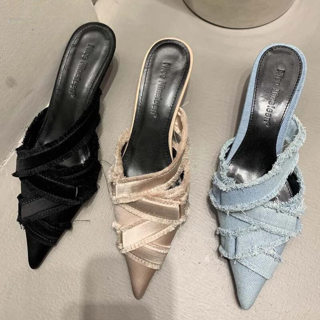 Abbey™ | Denim pumps