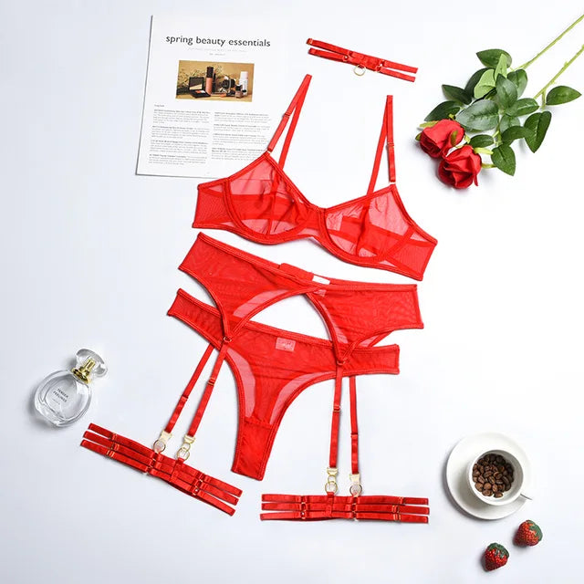 Skylar™ | 4-delige lingerie set