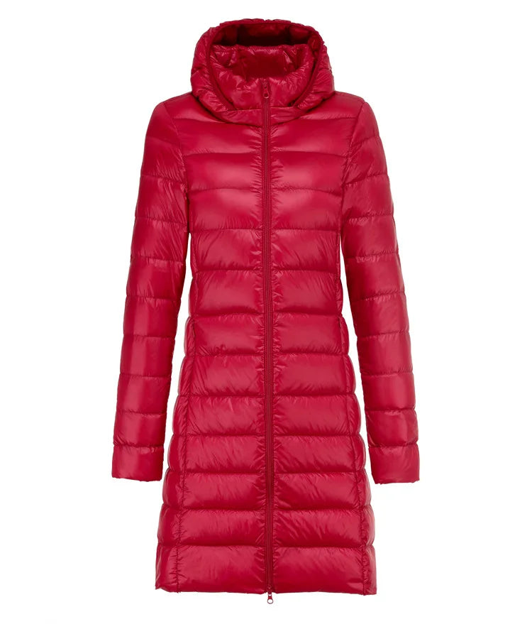 Izebelle™ | Extra Lange Puffer Jas