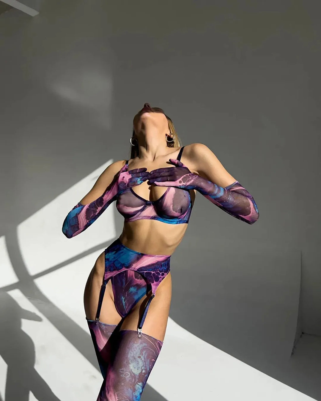 Serena™ | 5-Delige Tie Dye Lingerie Set