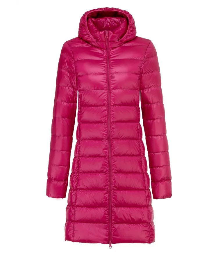 Izebelle™ | Extra Lange Puffer Jas