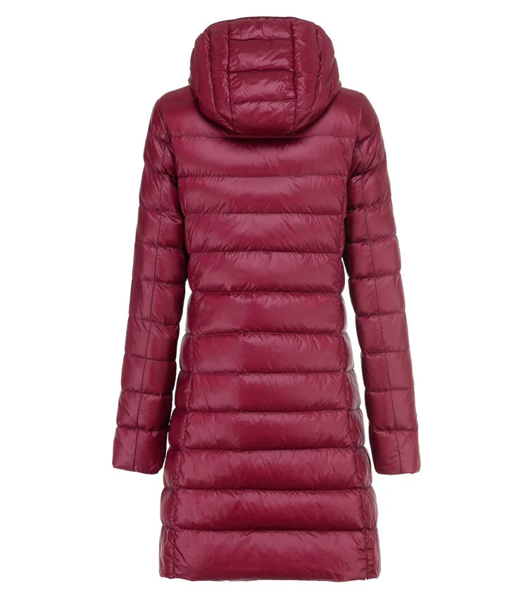 Izebelle™ | Extra Lange Puffer Jas