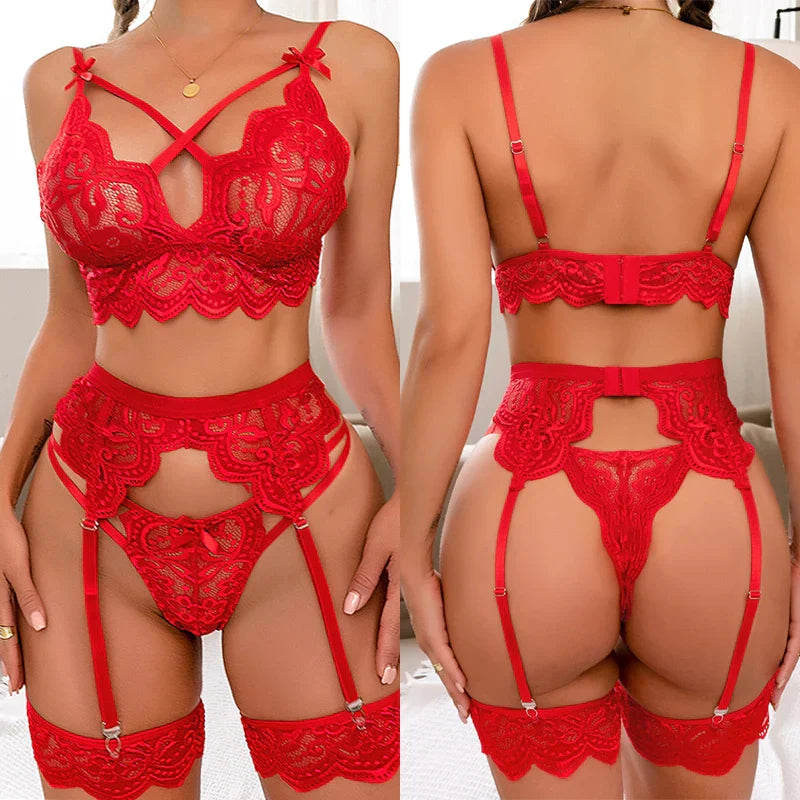 Mariana™ | 3-delige Franse lingerie set