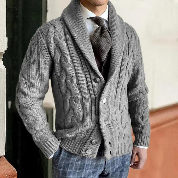 Robert™ | Gebreide Heren Cardigan